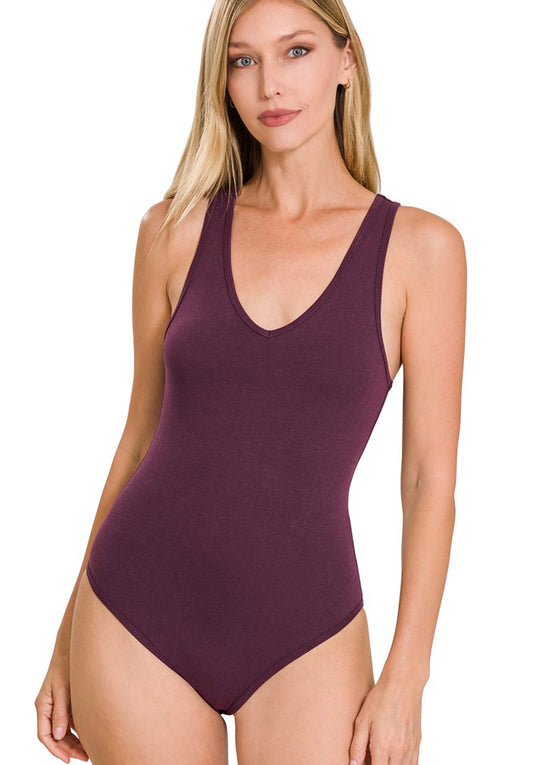 Eggplant Bodysuit