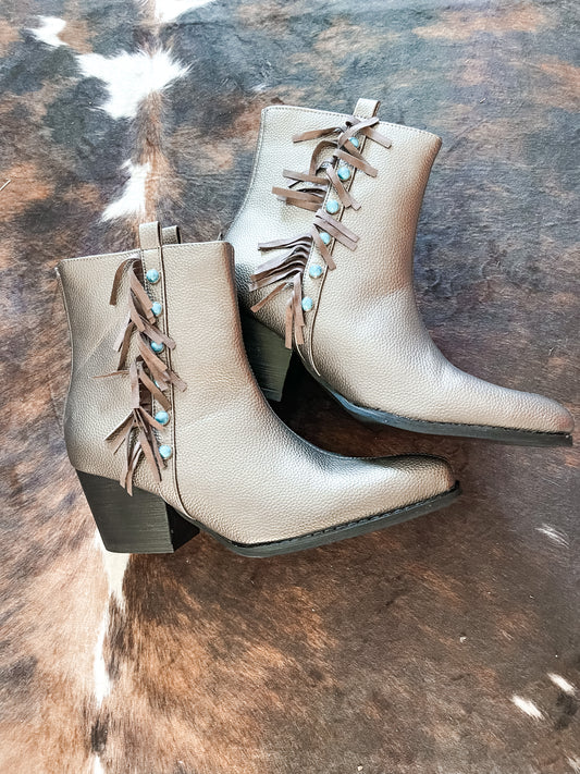 Fringe Booties