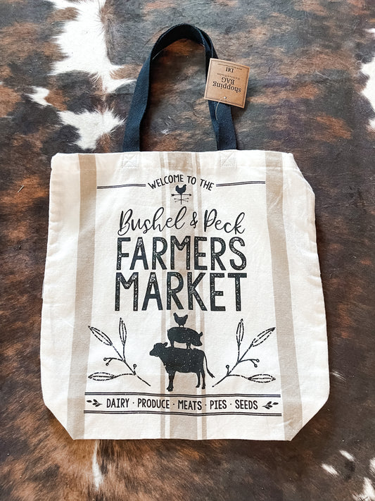 Farmers Market Tote Bag